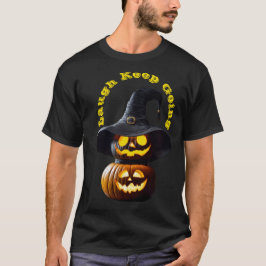 Camiseta Spooky Mau Bender com Witch Hat e Pumpkin