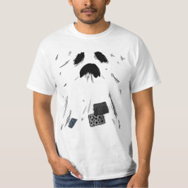 Camiseta Spooky Minimalist Ghost Halloween