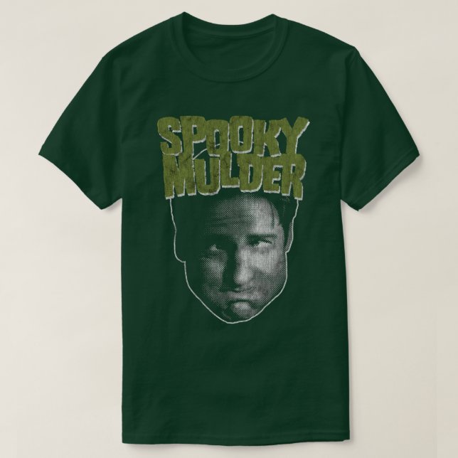 Camiseta Spooky Mulder1 (Frente do Design)