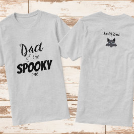 Camiseta Spooky One | Aniversário do Halloween | Azul-Pai