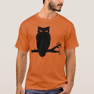 Camiseta Spooky Owl Silhouette