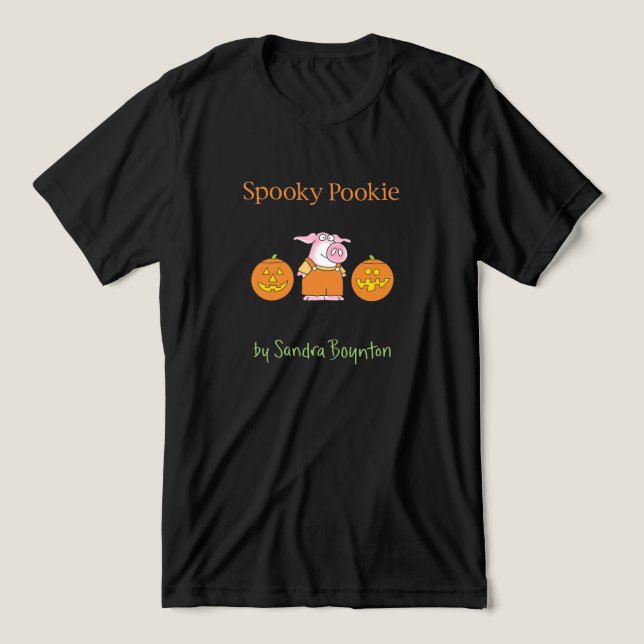 Camiseta SPOOKY POOKIE de Sandra Boynton (Design frontal)