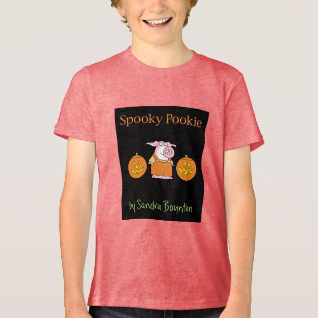 Camiseta SPOOKY POOKIE de Sandra Boynton (Frente)
