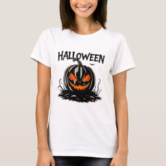 Camiseta Spooky Pumpkin
