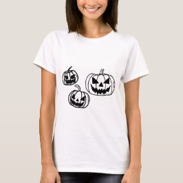 Camiseta Spooky Pumpkins