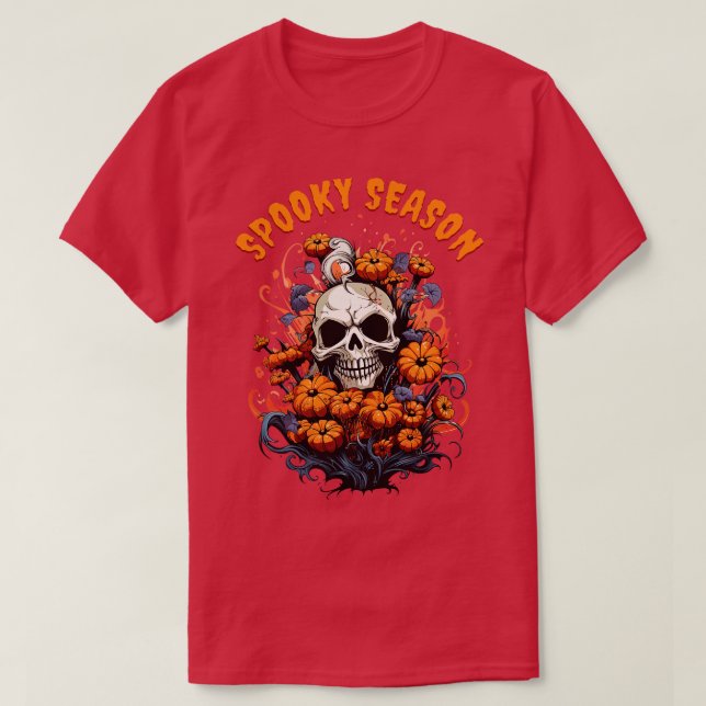 Camiseta Spooky Season (Frente do Design)