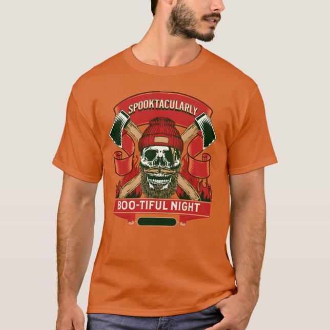 Camiseta Spooky Season Gift Para Halloween Engraçado (Frente)