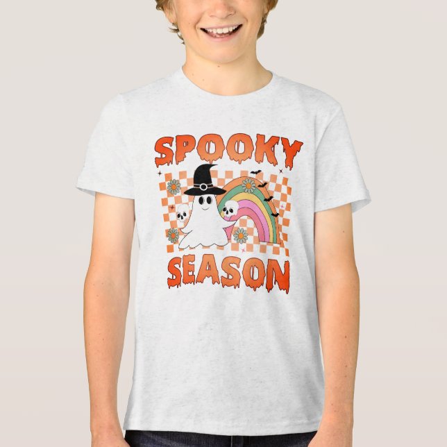 Camiseta Spooky Season Halloween Vibes-45634 (Frente)