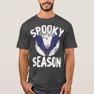 Camiseta Spooky Season  Scary Bat Lover Sky Kittens Hallowe