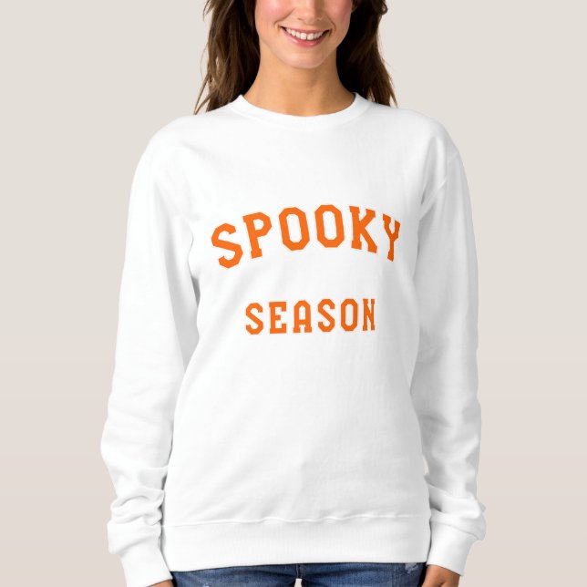 Camiseta Spooky Season Sweatshirt (Frente)