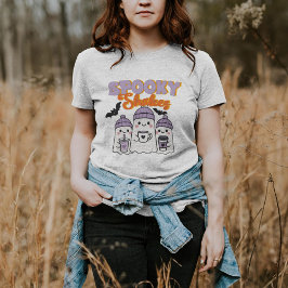 Camiseta Spooky Shakes Kawaii Cozy Fall