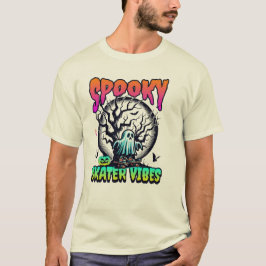 Camiseta Spooky Skater Vibes