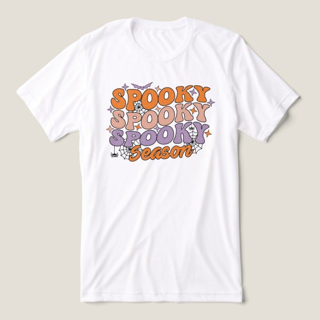 Camiseta Spooky Spooky Season (Design frontal)