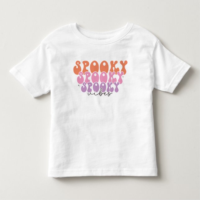 Camiseta Spooky Spooky Vibes Spooky (Frente)