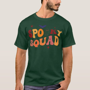 Camiseta SPOOKY SQUAD Retro Groovy Cousin Crew Fantasma Flo