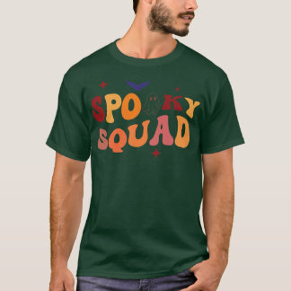 Camiseta SPOOKY SQUAD Retro Groovy Cousin Crew Fantasma Flo
