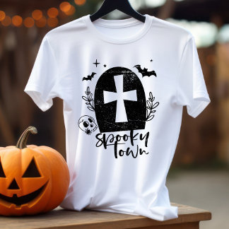 Camiseta Spooky Town Halloween