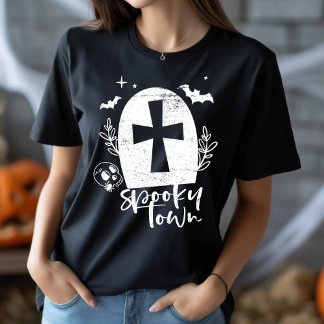 Camiseta Spooky Town Halloween