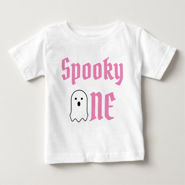 Camiseta Spooky Um primeiro aniversario (Frente)
