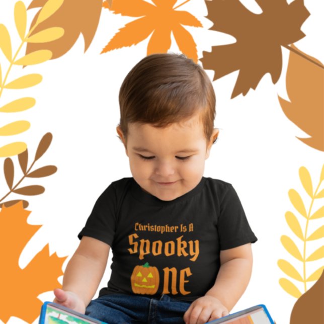 Camiseta Spooky Um primeiro aniversario (Criador carregado)