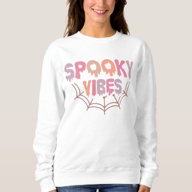 Camiseta Spooky Vibes (Frente)