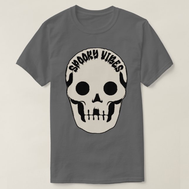 Camiseta Spooky Vibes2 (Frente do Design)