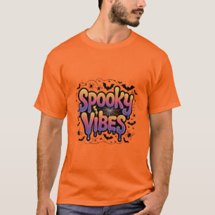 Camiseta Spooky Vibes Halloween