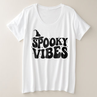 Camiseta Spooky Vibes, Halloween Mulheres