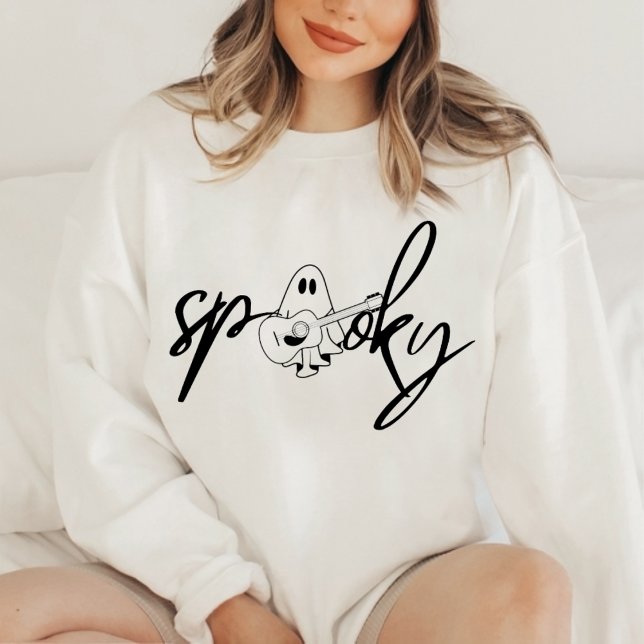 Camiseta Spooky Vibes Halloween sweatshirt, ghost (SPOOKY)