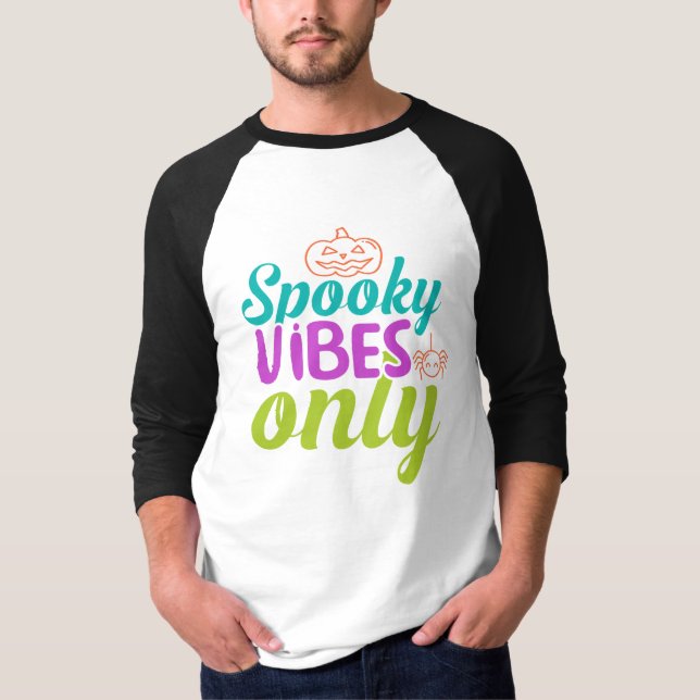 Camiseta Spooky Vibes Only-40378 (Frente)