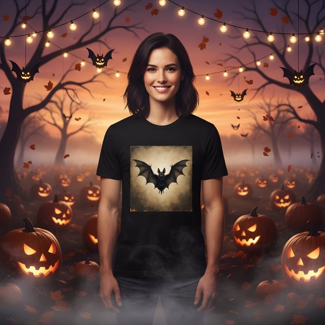 Camiseta Spooky Vintage Halloween design (Criador carregado)