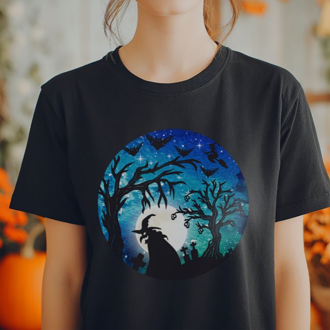 Camiseta Spooky Witch Halloween (Spooky Halloween Tshirt)