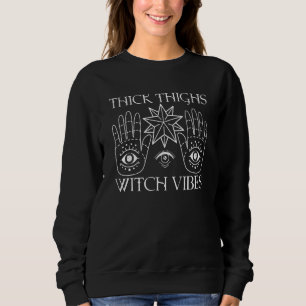 Camiseta Spooky Witchcraft Crescent Moon Blackcraft Hallowe