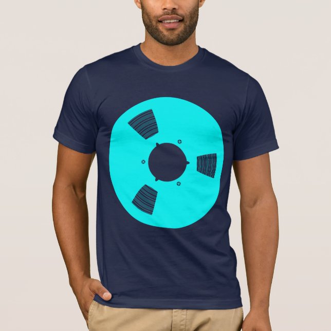 Camiseta Spool de Fitas de Gravação (Frente)