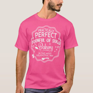 Camiseta Spoonful Of Sugar Practically Perfect Magical Flyi