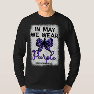 Camiseta Spoonie de consciência de Lupus em maio Vestimos B