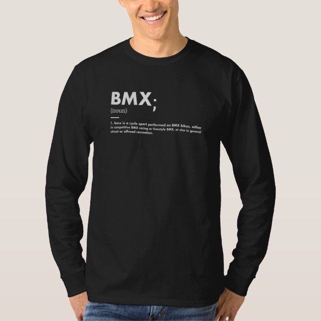 Camiseta Sport Definition BMX Premium (Frente)