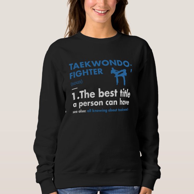 Camiseta Sport Fighter Definition Taekwondo (Frente)