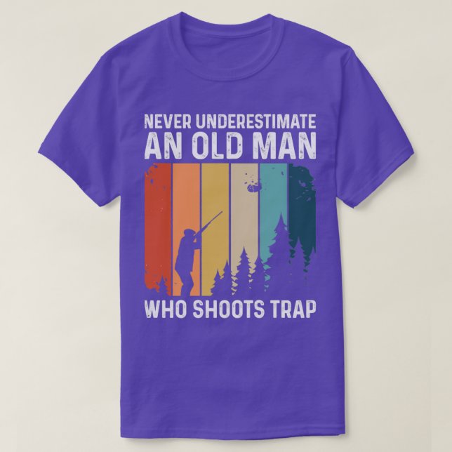 Camiseta Sport Quote for a Clay Pigeon er (Frente do Design)