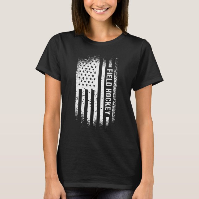 Camiseta Sport Us Flag Field Hockey (Frente)