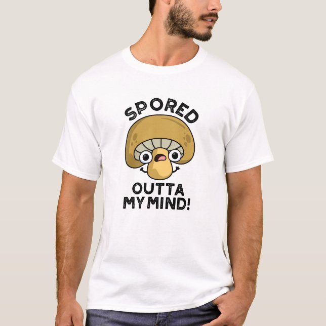 Camiseta Sportija Da Minha Mente Entediada Um Lado De Cogum (Frente)