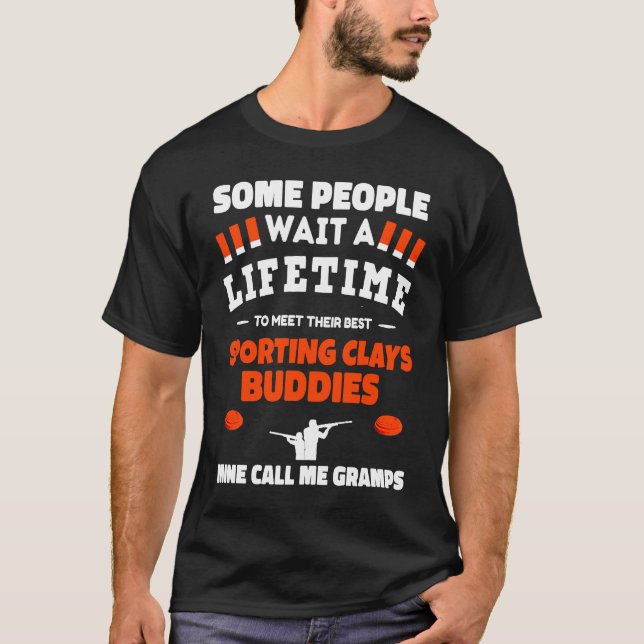 Camiseta Sporting Clays Buddies Call Me GRAMPS Sporting Cla (Frente)