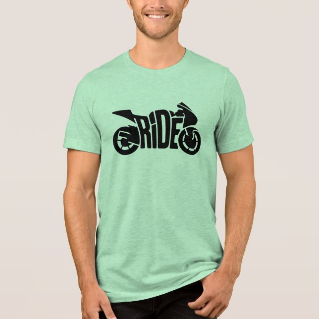 Camiseta Sports Bike RIDE (Frente)