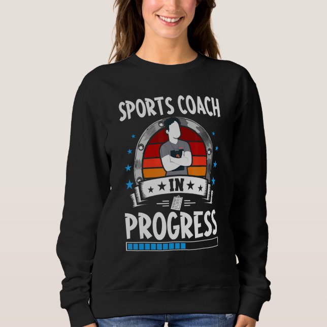 Camiseta Sports Coach In Progress Trainee Student (Frente)