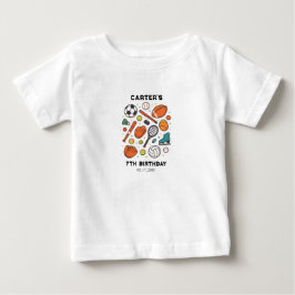 Camiseta Sports Game Time All-Star Birthday | Kids Sport
