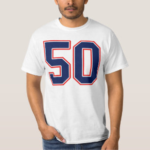 Camiseta Sports Jersey Número 50