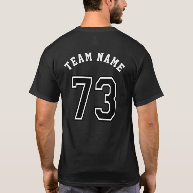 Camiseta Sports Jersey Número 73 (Verso)