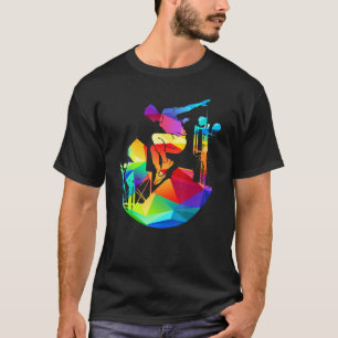 Camiseta Sports Lover Parkour Arty Acrobat Freerunner