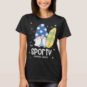 Camiseta Sporty Gnomo Engraçado, Jogo De Verão Para Família