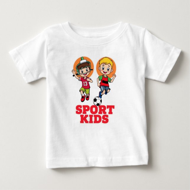 Camiseta Sporty Kids Fun! (Frente)